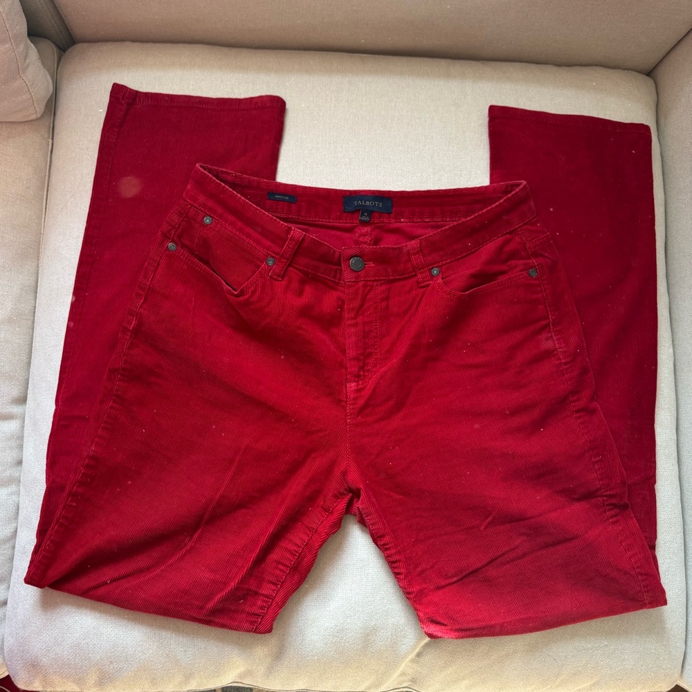 Vintage TRUE red corduroy pants ♥️